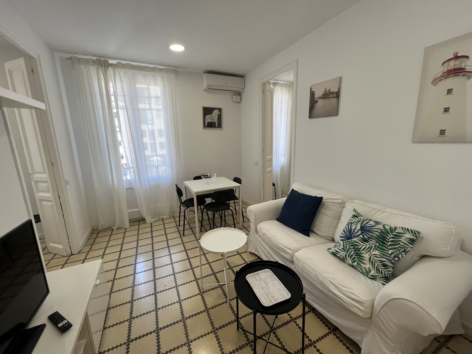 Salón de un piso en el Eixample